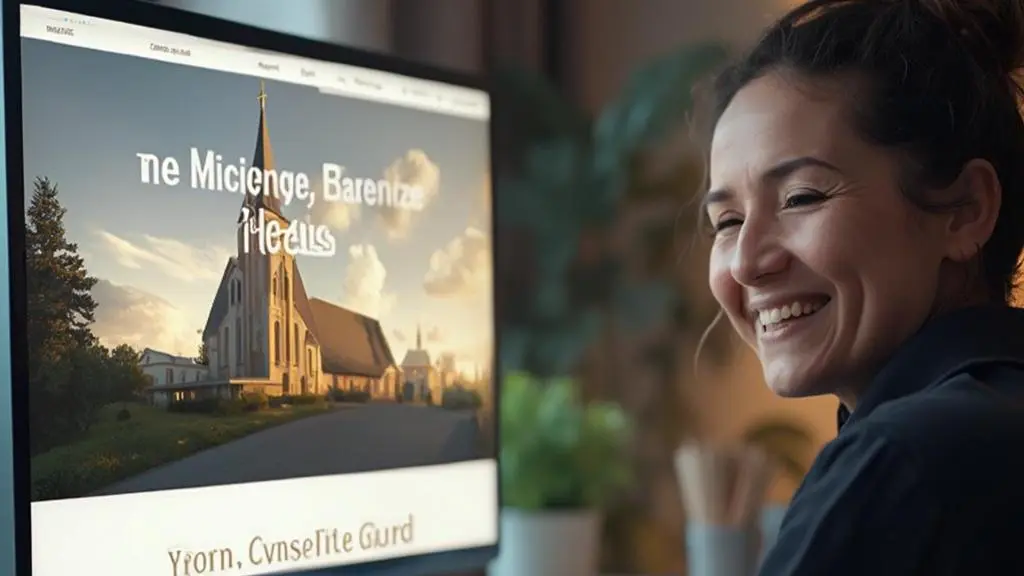 An image illustrating Boosting Church Visibility with Effective Website Design