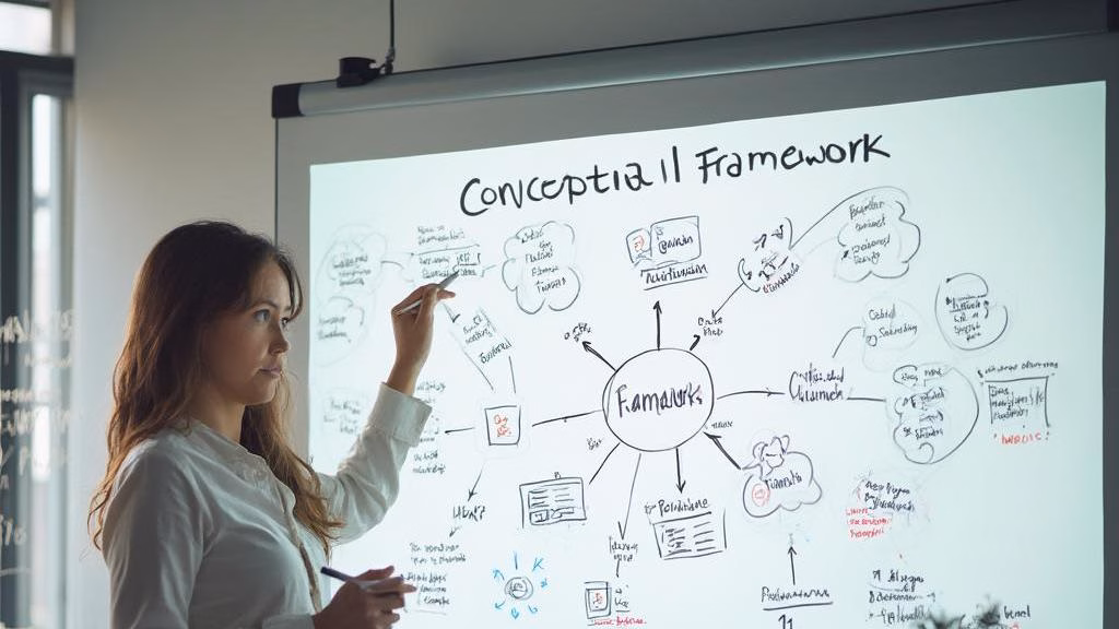 An image illustrating Understanding the Conceptual Framework in Research