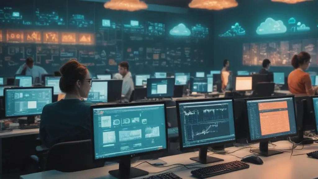 An image illustrating Optimizing Website Performance with Managed Cloud Services